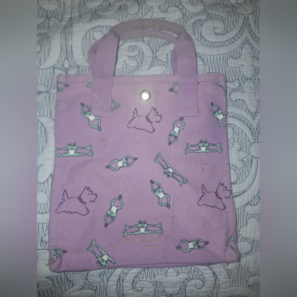 Radley canvas tote bag